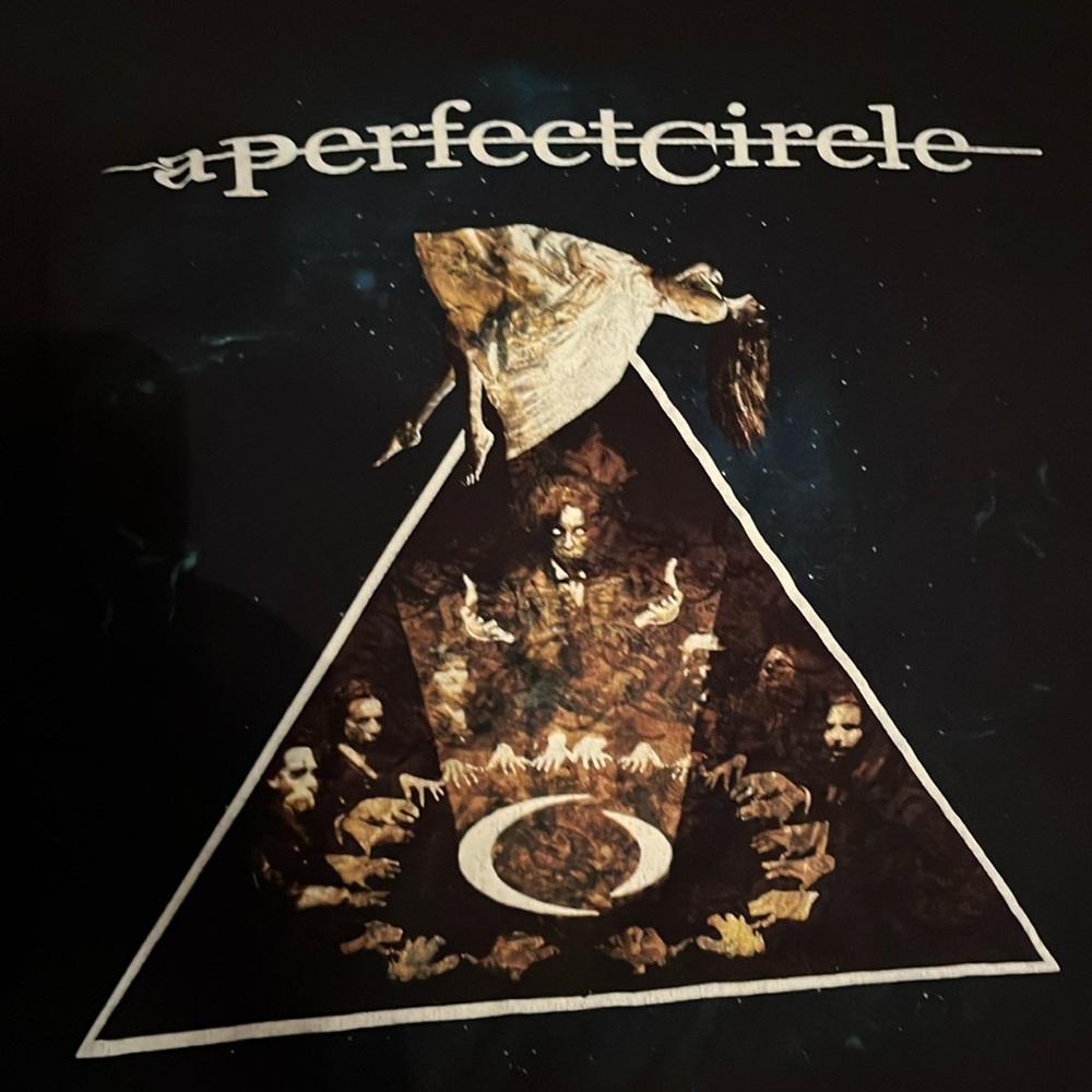 Awesome, Vintage Perfect Circle, T-shirt. Get it before it’s gone.